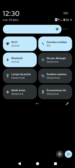 Désactiver le Wi-Fi et le Bluetooth