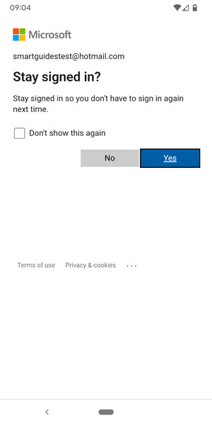 Select your preferred option