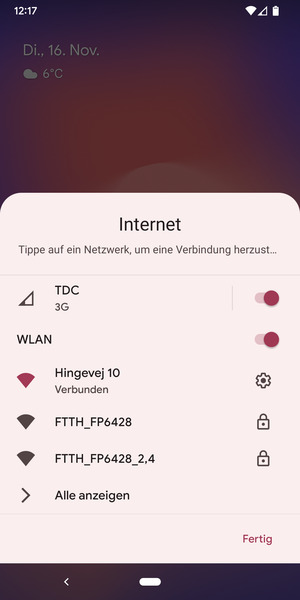 Schalten Sie WLAN aus