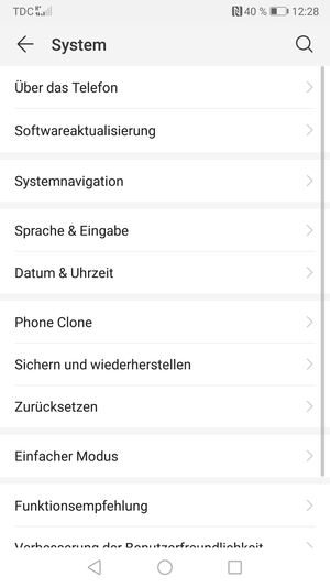 Wählen Sie Softwareaktualisierung