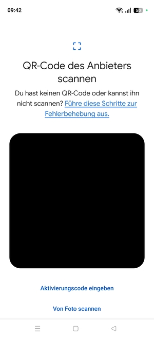Scannen Sie den QR-Code