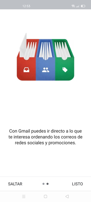 Seleccione LISTO