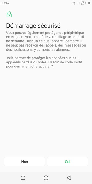 Sélectionnez votre option préférée