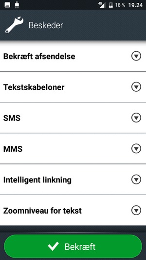 Vælg SMS
