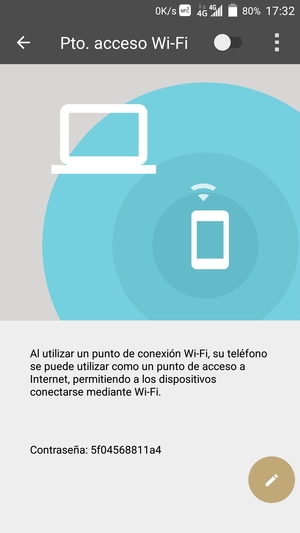 Seleccione Configurar zona Wi-Fi