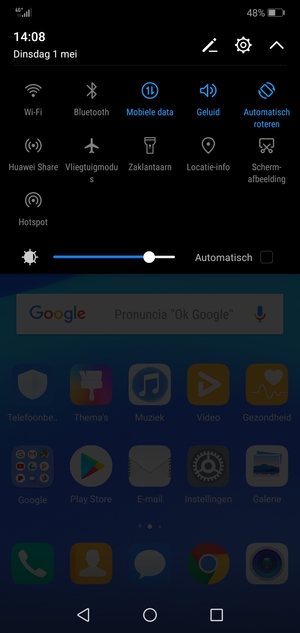 Vink het selectievakje Automatisch aan