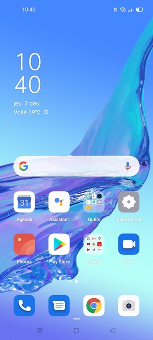 Sélectionnez Play Store