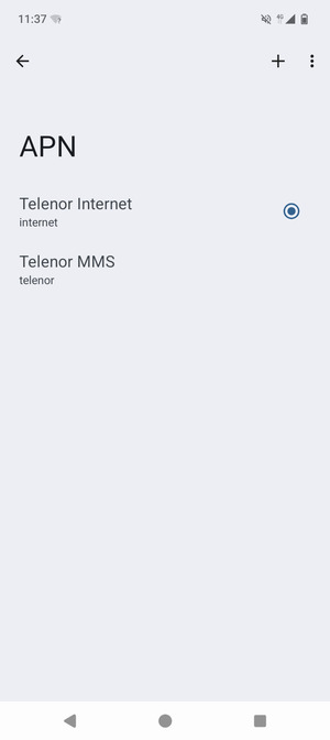Sélectionnez le bouton du Menu