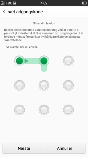 Vælg Næste