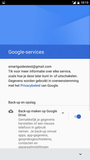 Selecteer MEER