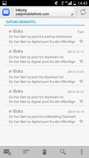 Ditt konto är redo att användas