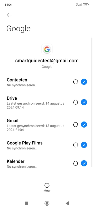 Uw contactpersonen van Google worden nu gesynchroniseerd met uw smartphone