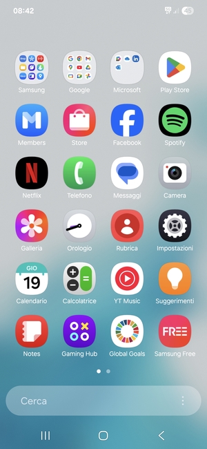 Seleziona Impostazioni