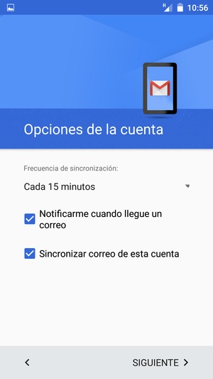 Seleccione SIGUIENTE