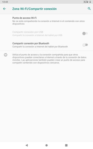 Seleccione Punto de acceso Wi-Fi