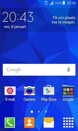Selecteer Apps