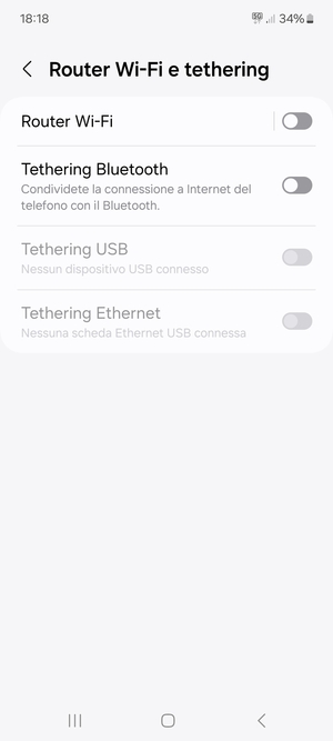 Seleziona Router Wi-Fi