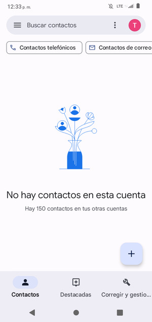 Seleccione Corregir y gestionar