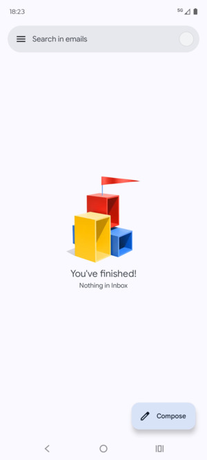Your Gmail is ready to use