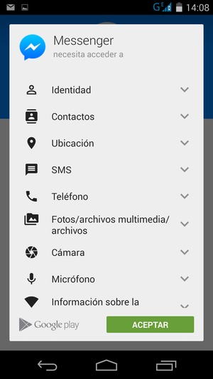 Seleccione ACEPTAR