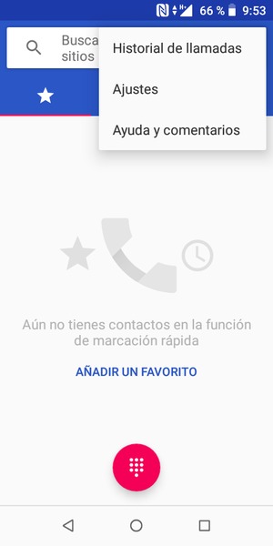 Seleccione Ajustes
