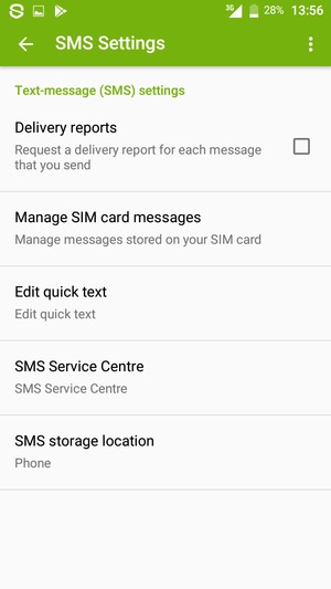 Select SMS Service Centre