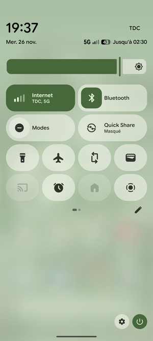 Sélectionnez Bluetooth