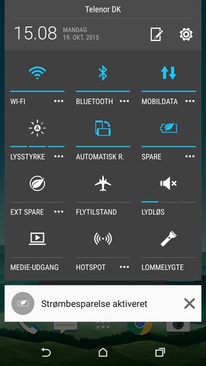 Vælg Menu-knappen