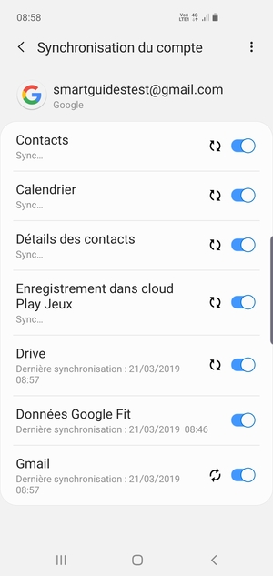 Vos contacts Google vont maintenant être synchronisés avec votre Galaxy