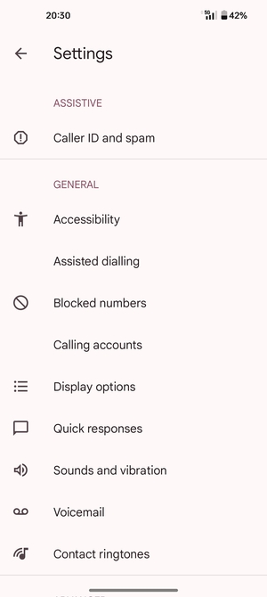 Select Voicemail