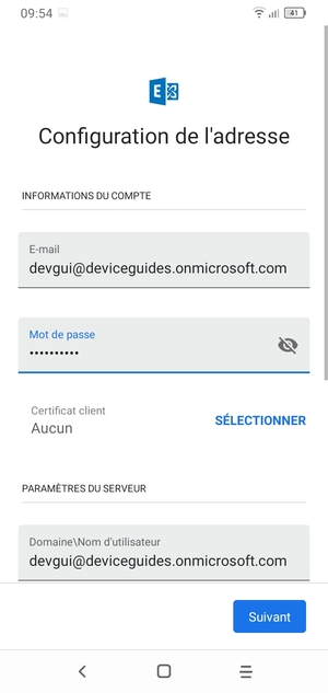 Saisissez votre mot de passe