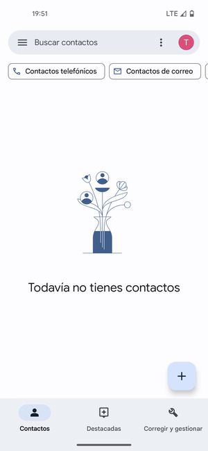 Seleccione Corregir y gestionar