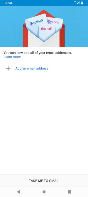 Select Add an email address