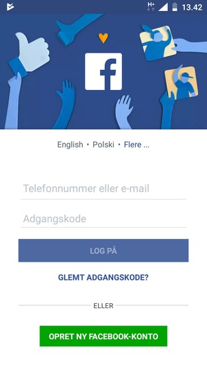 Din app er klar til brug