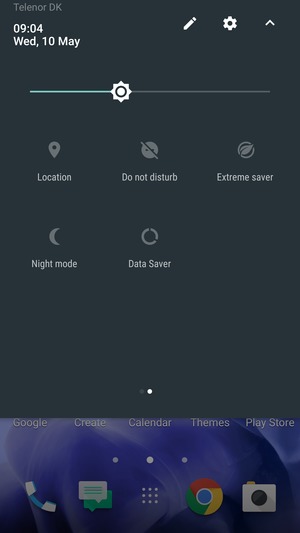 Turn on Extreme saver