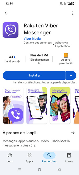 Sélectionnez Installer