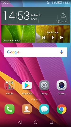 Select Settings