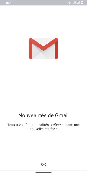 Sélectionnez OK