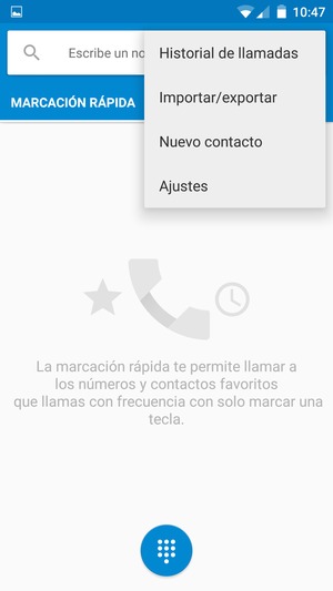 Seleccione Ajustes
