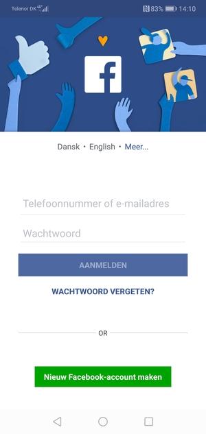 Uw app is klaar voor gebruik