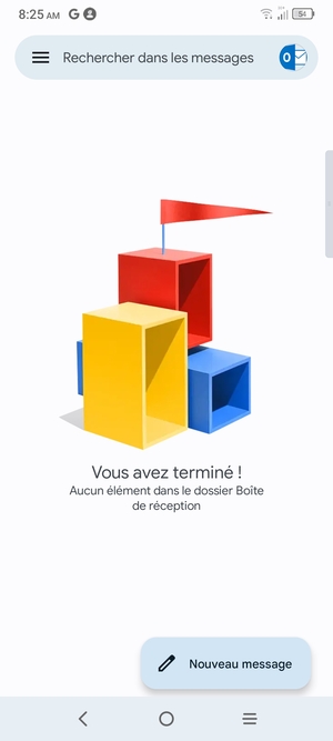 Votre messagerie Hotmail est prête à l'emploi