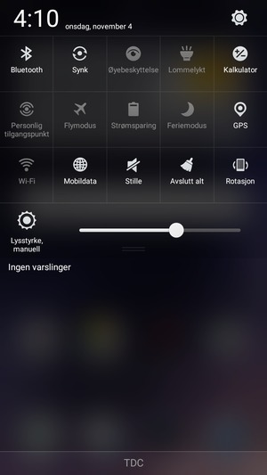 Slå av Bluetooth