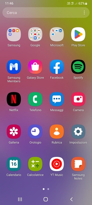 Seleziona Impostazioni