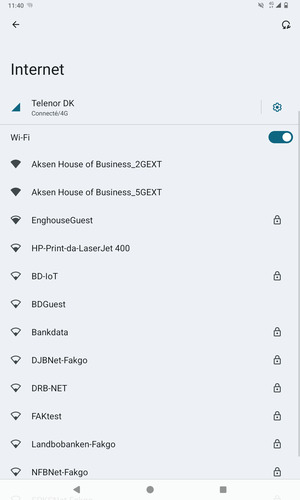 Sélectionnez le réseau sans fil auquel vous souhaitez vous connecter