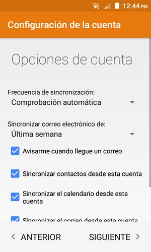 Seleccione SIGUIENTE