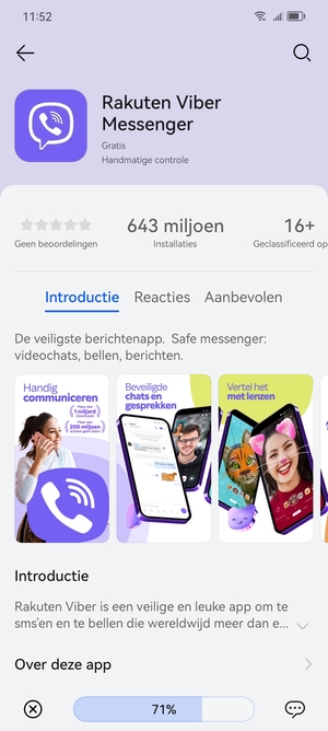Wacht tot het installatieproces beëindigd is
