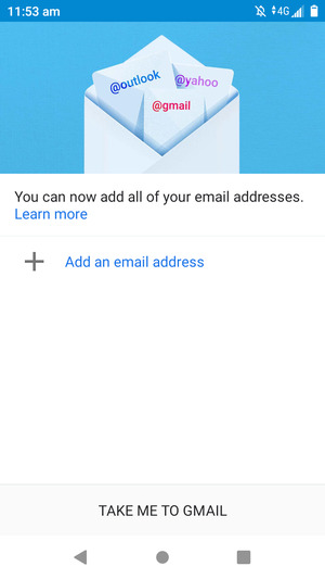 Select Add an email address