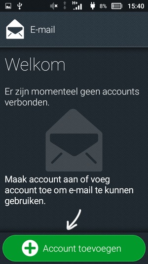 Selecteer Account toevoegen
