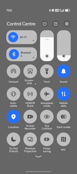 Turn off Wi-Fi and Bluetooth