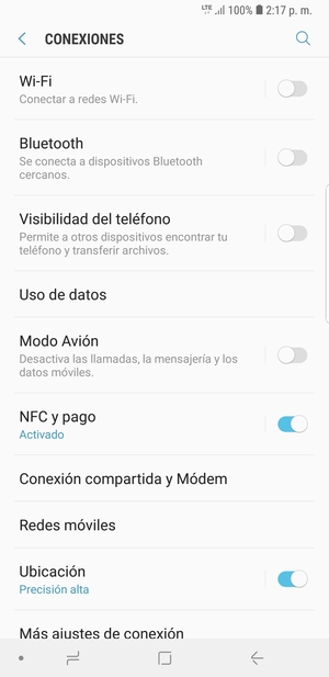 Seleccione Redes móviles